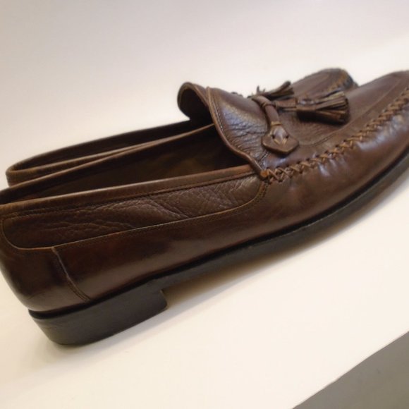 Johnston & Murphy men's loafer shoes size 10 Brown - Picture 2 of 6
